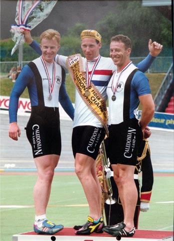 Three past winners of the Grand Prix
